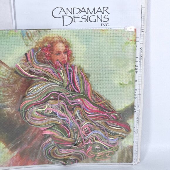 Candamar Designs Cross Stitch Kit 51419 Spring Tree Fairy Mary Baxter St Clair - Picture 10 of 11